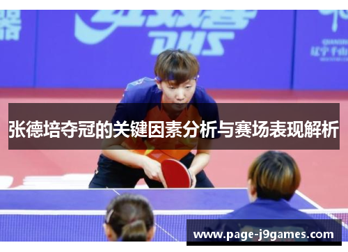 张德培夺冠的关键因素分析与赛场表现解析